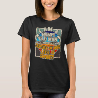 僕は愚痴っぽい老人だ Tシャツ