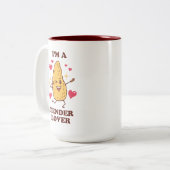 僕は愛情が強い ツートーンマグカップ (正面左)