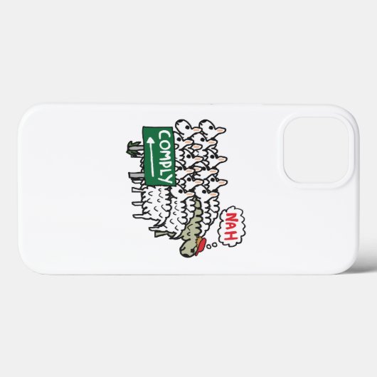 僕は承諾せぬ Case-Mate iPhoneケース (裏面 (横))