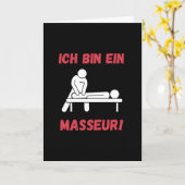 僕は按摩をする カード (黄色い花)