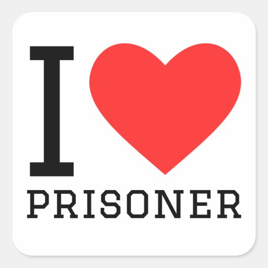 僕は捕虜が好きだ スクエアシール (正面)