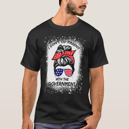 僕は政府と親にならぬ Tシャツ (正面)