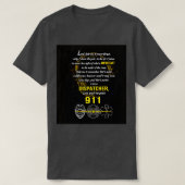 僕は救済あああ忘れりて通信員だ Tシャツ (デザイン正面)