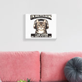 僕は数々の仕事だ聞 キャンバスプリント (インサイチュ (リビング))