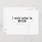 僕は文筆家書の葉書が好い ポストカード (正面/裏面)