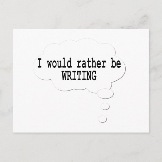 僕は文筆家書の葉書が好い ポストカード (正面)