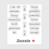 僕は断言しているやる気を起こさせる シール (シート)