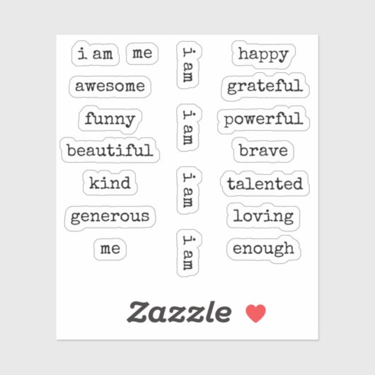 僕は断言しているやる気を起こさせる シール (シート)