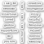 僕は断言やる気を起こさせるだ シール (正面)