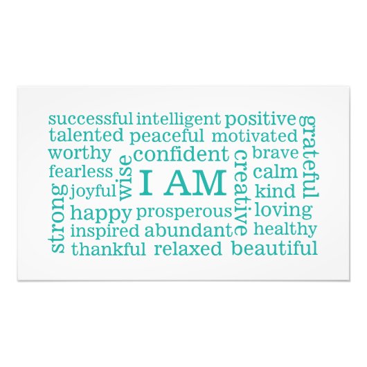 僕は断言前向きだ フォトプリント            (正面)