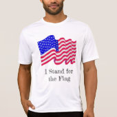 僕は旗のシャツを立てている Tシャツ (正面)