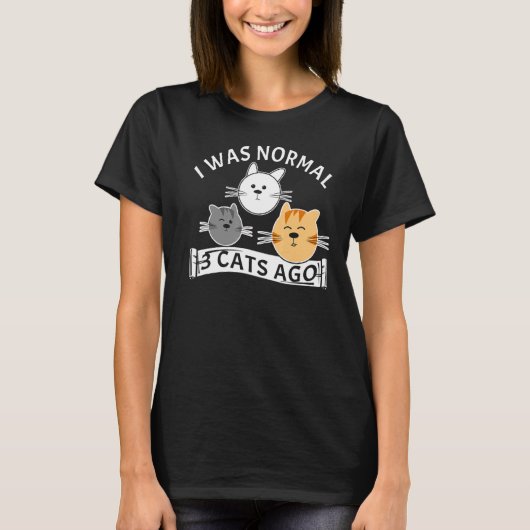 僕は普通の3匹の猫だった Tシャツ (正面)