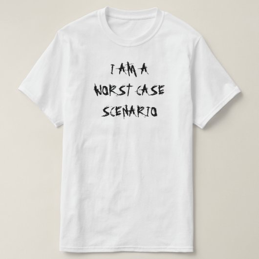 僕は最悪の筋書きだ Tシャツ (デザイン正面)