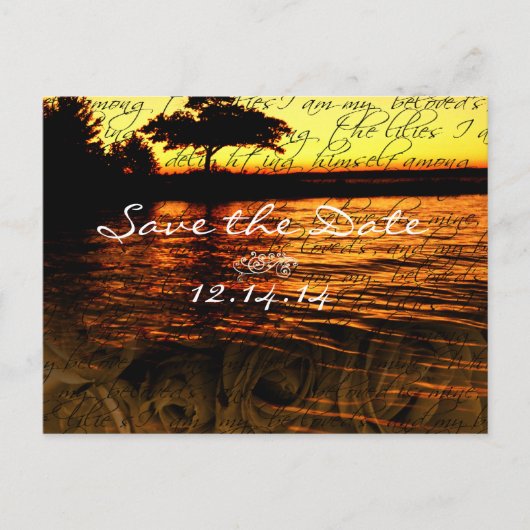 僕は最愛の者、最愛の者は僕のものだ 案内ポストカード (正面)