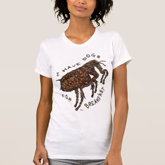 僕は朝飯に犬を食う Tシャツ (正面)