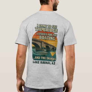 僕は来橋へ行って飲み物を飲みに行った Tシャツ