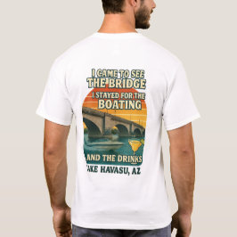 僕は来橋を渡って飲み物を求めた Tシャツ