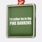 僕は松の木の間に居たい メタルオーナメント (左)