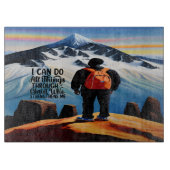 僕は板を切るだけのことはできやる気を起こさせるる カッティングボード (正面)