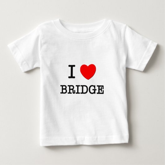 僕は橋が好きだ ベビーTシャツ (正面)