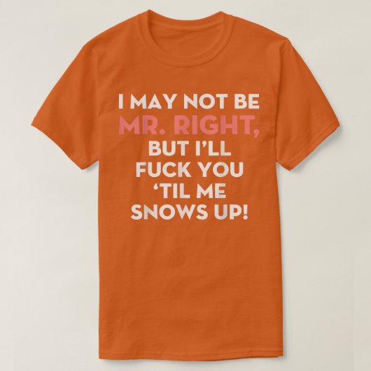 僕は正しくないかもしれないが、僕が雪になるまで君を追い詰めてやる Tシャツ (デザイン正面)