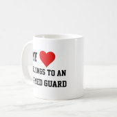 僕は武装した警棒に属している コーヒーマグカップ (正面左)