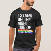 僕は歴史の右側に立つ Tシャツ (正面)