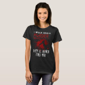 僕は殺人番組を見ると彼らは君を見つけない Tシャツ (正面フル)