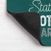 僕は母で統計学者だが怖いことは無い マウスパッド (コーナー)