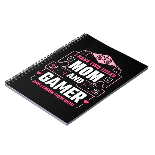 僕は母とゲーマーの2つのタイトルを持っている ノートブック (左側)