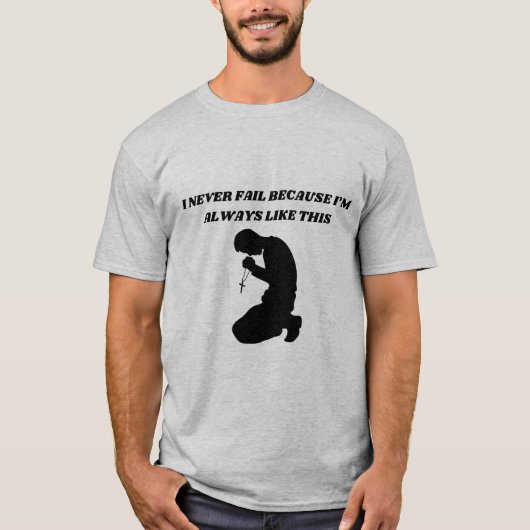 僕は決して失敗しない | 宗教的Tシャツ Tシャツ (正面)