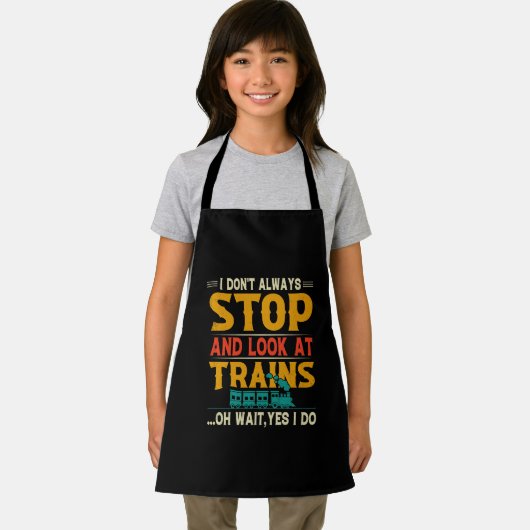 僕は汽車を見るこストップとばかりは無い エプロン (インサイチュ)