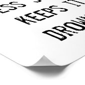 僕は沈み離れ込む船だ、引用文ポスター ポスター (角)