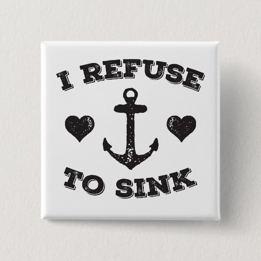 僕は沈むことを拒む 缶バッジ (正面)