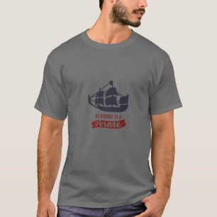 僕は海賊として海賊として暮らしたい。心拍数 Tシャツ