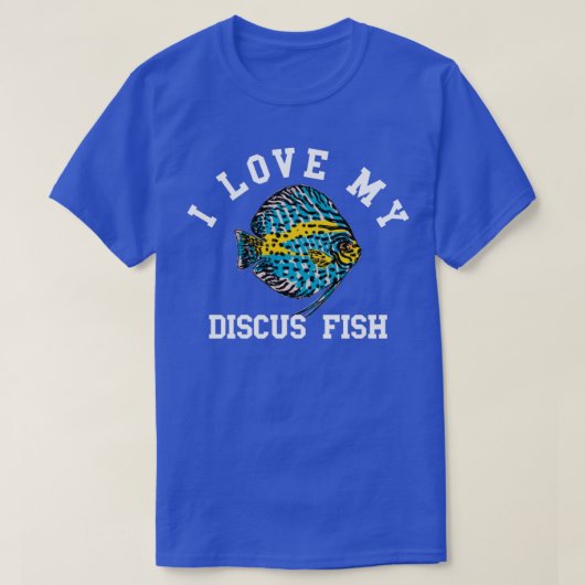 僕は海魚の海が好おもしろいきだ Tシャツ (デザイン正面)