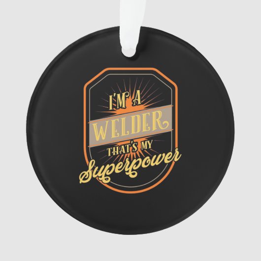 僕は溶接工だ オーナメント (正面)