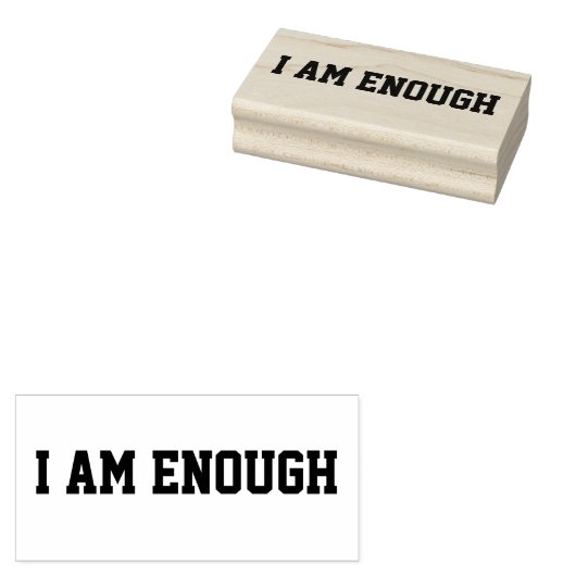 僕は潜在意識の如き肯定的な主張に充分だ ラバースタンプ (押印)