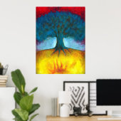 僕は火中に入っている ポスター (ホームオフィス)