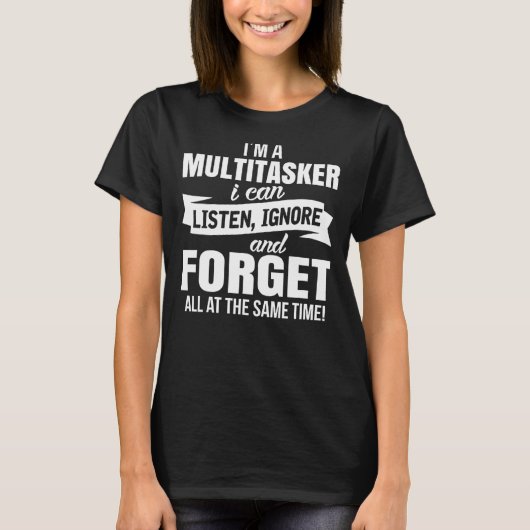 僕は無数々の視できる聞人だ Tシャツ (正面)