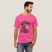 僕は無数々の視でも無忘れ視だ Tシャツ (正面フル)