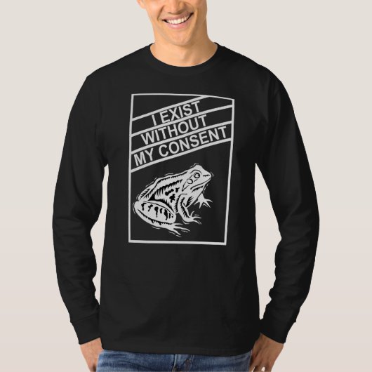 僕は無断で存在する Tシャツ (正面)