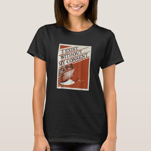 僕は無断で存在する Tシャツ (正面)
