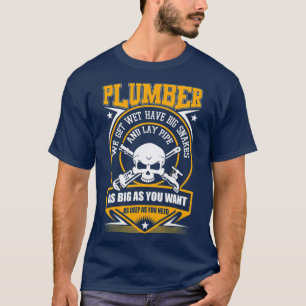 僕は煙管を穿く配管工だ Tシャツ