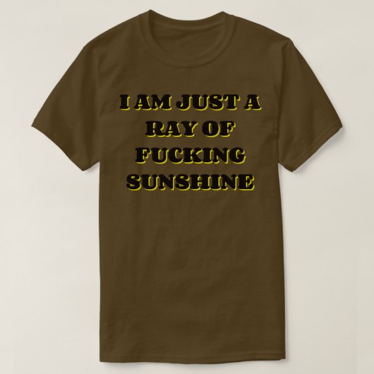 僕は照り降り日だ Tシャツ (デザイン正面)