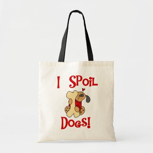 僕は犬のTシャツやプレゼントが大好き トートバッグ (正面)
