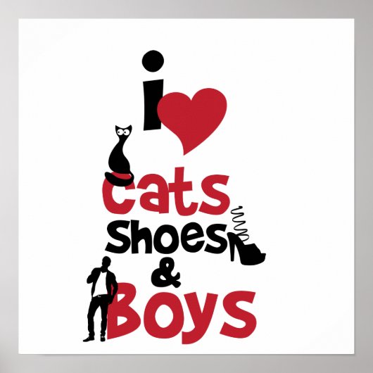 僕は猫と靴と男の子が好きだ ポスター (正面)