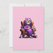 僕は猫の婦人熱狂するになった 招待状 (裏面)