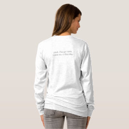 僕は猫用得Tシャツを横取りだ Tシャツ