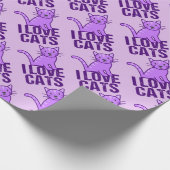 僕は猫紫が大好き ラッピングペーパー (角)